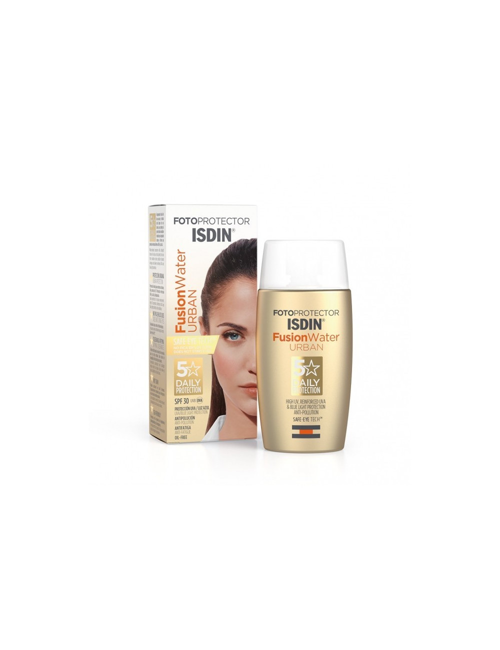 Isdin Fotoprotector Spf30 + Urban Fusion Water 50 Ml.