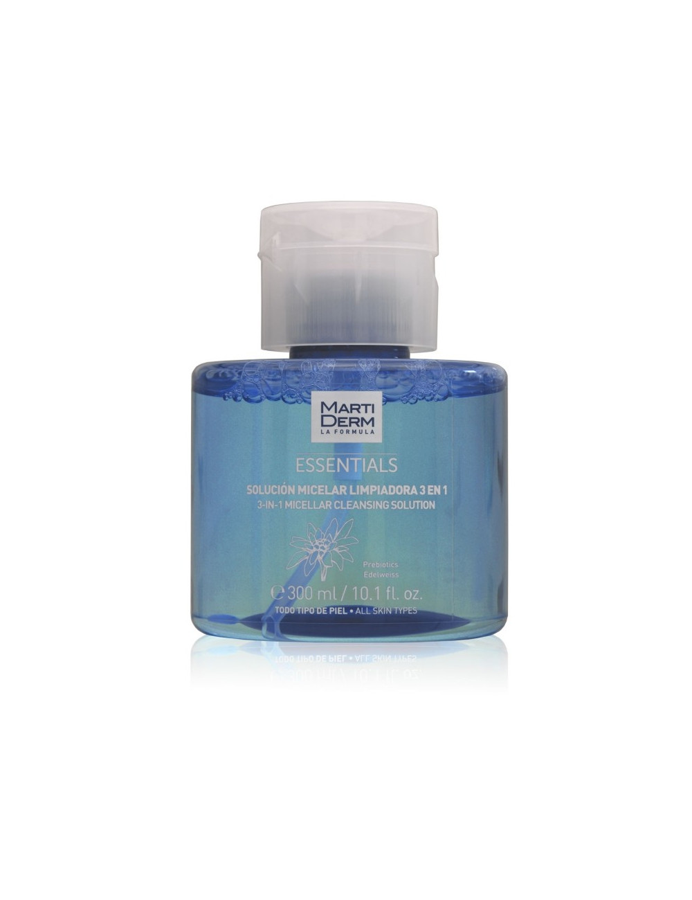 Martiderm Essentials Solución Micelar 3 En 1 300 Ml.
