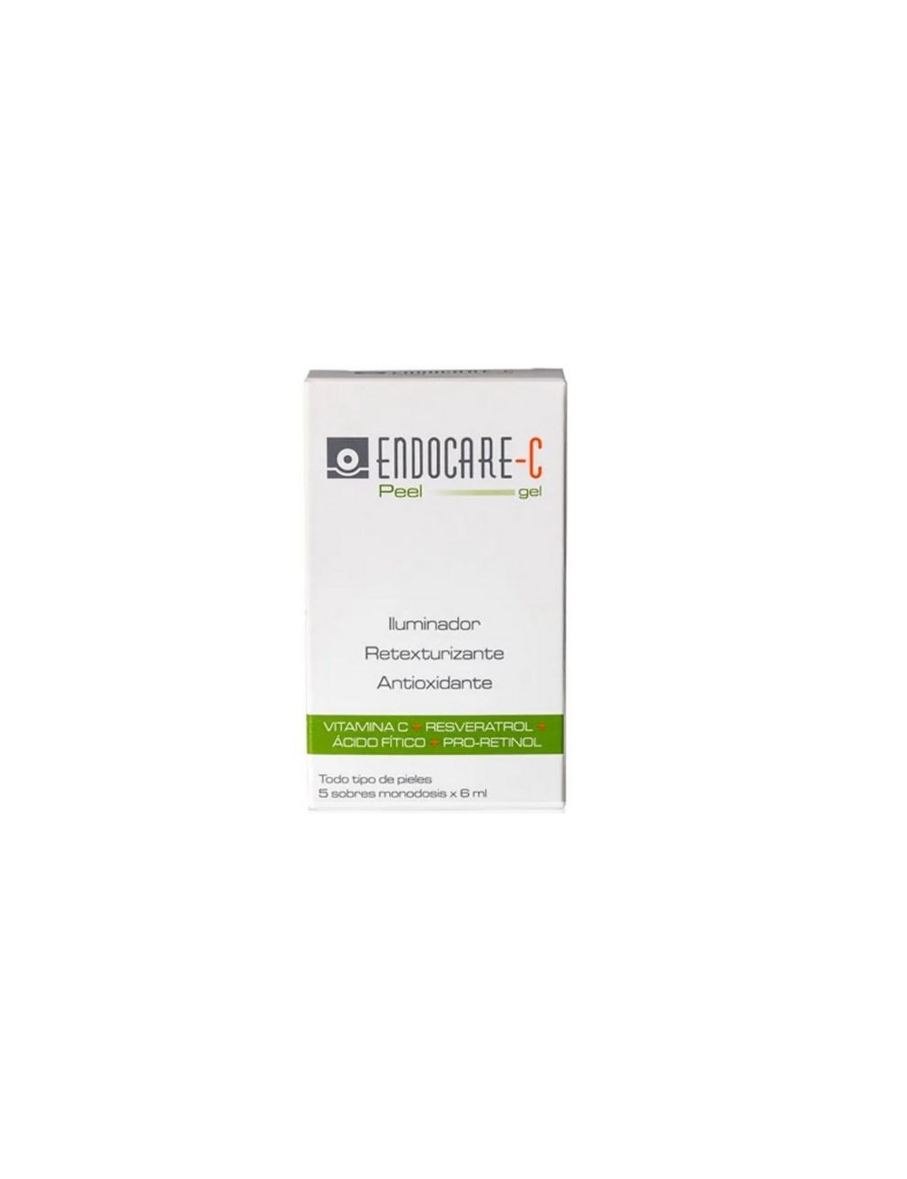 Endocare C Peel Gel 6 Ml Monodosis 5 Sobres