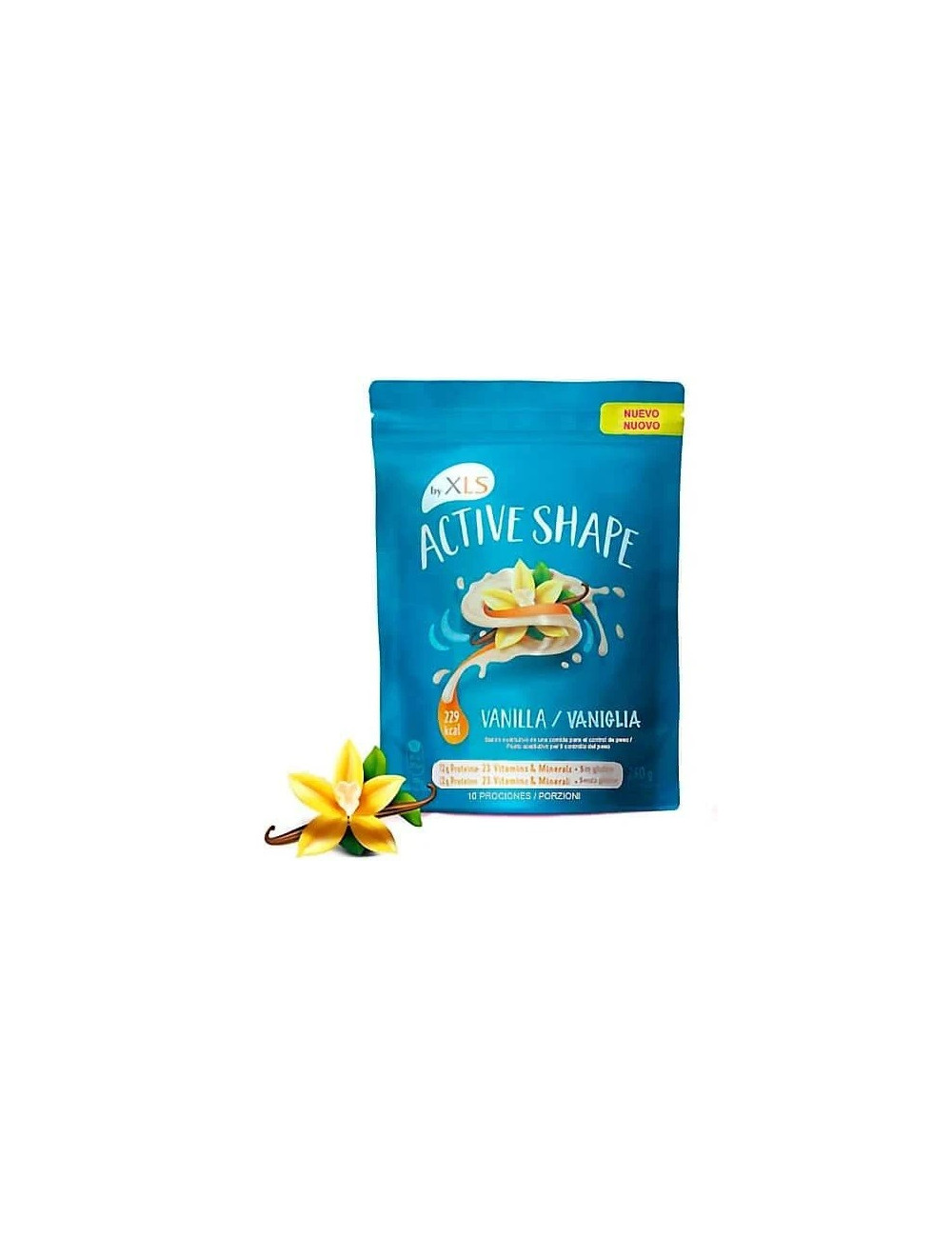 Active Shake By XLS Batido Sustitutivo en Polvo Sabor Vainilla 250 gr