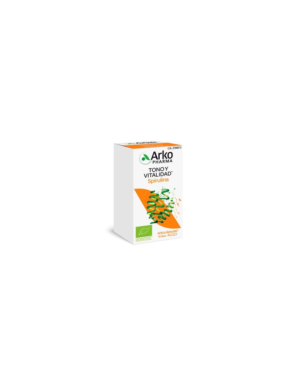 Arkopharma Spirulina  50 Cápsulas
