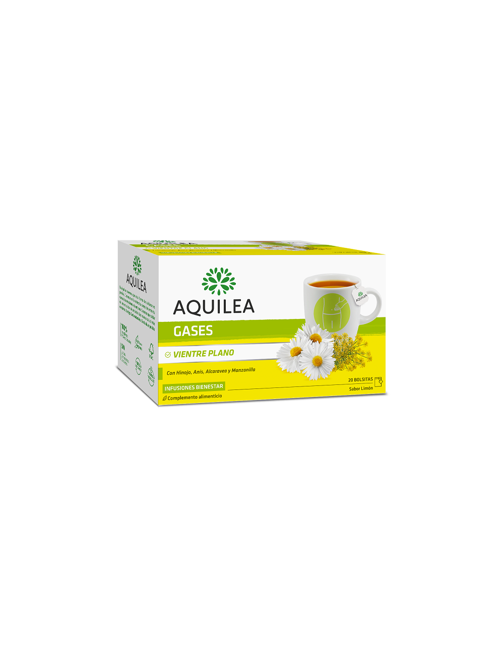 Aquilea Gases Infusión 20 Bolsitas